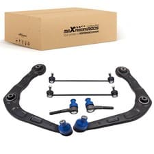 Image of FRONT LOWER SUSPENSION WISHBONE CONTROL ARMS DROP LINKS KIT 98- FOR PEUGEOT 206