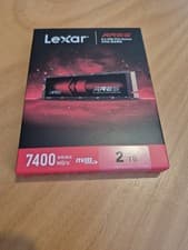 Image of Lexar ARES 2TB M.2 NVMe SSD PCIe Gen4x4 Up to 7400MB/s - PS5 Compatible - NEW