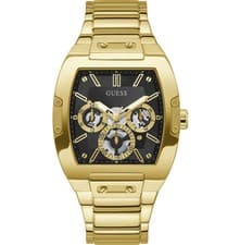 Image of Guess GW0456G1 Men Exposed Gold Black Square Watch