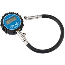 Image of Draper Digital Tyre Pressure Gauge With 300mm Flexible Hose 20BAR 300PSI