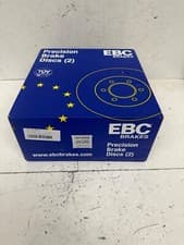 Image of EBC FRONT Brake Discs x2 283mm fits CITROEN DS OPEL PEUGEOT VAUXHALL GD1069