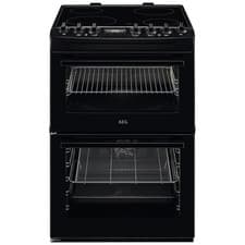 Image of AEG CCX6740ACB 6000 SteamBake Cooker with Ceramic Hob A123313