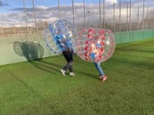 Image of 1.2M PVC Inflatable Bumper Bubble Balls Body Zorb Soccer Bumper Football X12