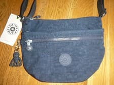Image of Kipling Arto S Blue Bag **NEW**