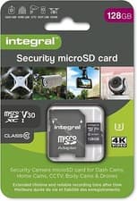 Image of Security 32GB to 128GB Micro SD Card Memory Class 10 U3 Tablet, Camera, DashCam