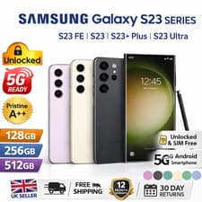 Image of Samsung Galaxy S23 FE / S23 / S23 Plus / S23 Ultra 128GB / 256GB 5G Unlocked A+