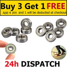 Image of BEARINGS 601 - 699 ZZ - METAL SHIELDED Miniature bearings - Multi variations
