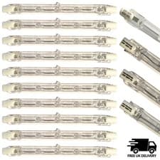 Image of R7s Tungsten Halogen Bulb Lamp Tubes - Linear Various Lengths Brands Watts Volts