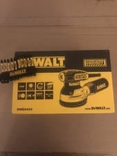 Image of Dewalt DWE6423 240v Corded Random Orbit Orbital Sander 125mm 280W and bit set