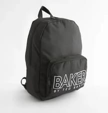 Image of Baker by Ted Baker school uni work Black Backpack NEW WITH TAGS
