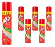 Image of Mr Sheen Multi Surface Polish Spring Fresh 250 ML x 6