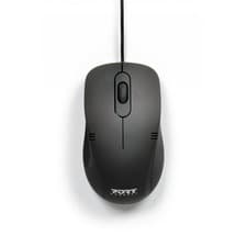 Image of Port Designs Wired Mice Mouse 1000 DPI DPI USB Type-A Black 900400-PRO