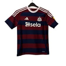 Image of Newcastle United FC 24/25 Kids Away Jersey Age 13-14 Brand New Adidas