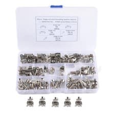 Image of 50Pack Rack Mount Cage Nuts, Screws and Washers for Rack Mount Server Cabinet -