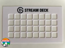 Image of Elgato Stream Deck XL Cover with Custom Text And Colour Options!