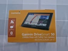 Image of Garmin Drivesmart 50 5" Sat Nav Lifetime Maps, Whole Of Western Europe 