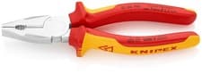 Image of Knipex 01 06 190 VDE Insulated Combination Pliers 190mm