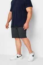 Image of BadRhino Mens Big & Tall Diamond Print Stretch Chino Shorts