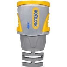 Image of Hozelock Pro Metal Hose End Connector for 12.5mm 15mm Garden Hose Pipe 2030