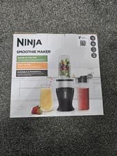 Image of Ninja Smoothie Maker & Slim Blender, 2x 470ml Cups with Spout Lids
