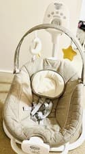 Image of Graco Baby Delight Electric Baby Swing Chair 2 Speeds