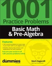 Image of Basic Math PreAlgebra by Mark Zegarelli PAPERBACK 9781119883500