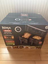 Image of NINJA MAX 6 IN 1 DUAL ZONE AIR FRYER 9.5 L DZ400UK Brand New Sealed