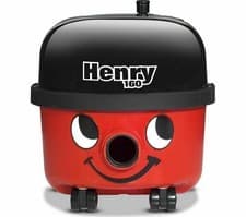 Image of NUMATIC Henry HVR160 - Cylinder Vacuum Cleaner - Red - BOX DAMAGE
