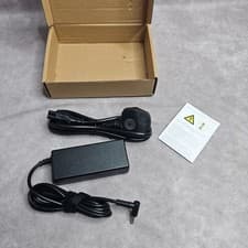 Image of Ysstkfd 19.5V 2.31A AC Adapter Power Supply Charger UK Plug Blue Tip