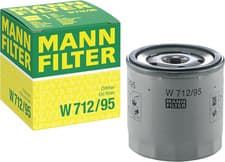 Image of MANN-FILTER W 712/95 Oil Filter - for Cars + Transporters