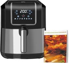 Image of HOMCOM 6.5L Air Fryer, 1700W Air Fryer Oven with Digital Display, Rapid Air Circ