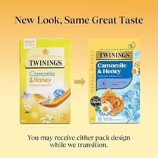 Image of Twinings Camomile & Honey Pack of 4x20's