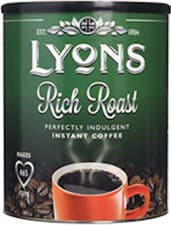 Image of Lyons Rich Roast Instant Coffee Granules 750g, approx 465 Cups
