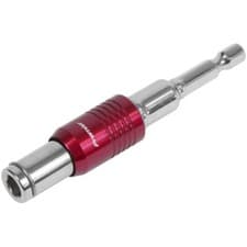 Image of Sealey AK4930 Premier Pivoting Magnetic Bit Holder 1/4"Hex(M) - 1/4"Hex(F)