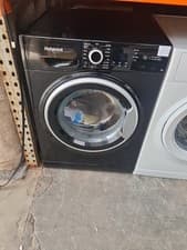 Image of Hotpoint NSWM 846 BS UK 8Kg Washing Machine Black 1400 RPM A Rated