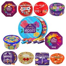 Image of Chocolate Gift Tubs Cadbury Lindor Hero Roses Tubs 2025