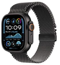 Image of Apple Watch Ultra 2 49mm Smartwatch GPS Cellular Black Milanese Loop M MX5U3QA/A