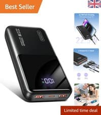 Image of Ultimate 20000mAh Power Bank - Fast Charging with LCD Display for Smart Devices