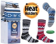 Image of MENS SOUL WARMING DUAL LAYER HEAT HOLDERS SLIPPER SOCKS UK 6-11 EUR 39-45