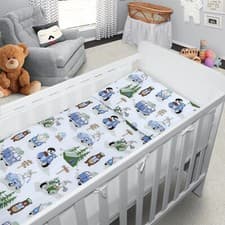 Image of Baby Bedding Set 6Pc – Essential Cot Duvet, Pillow & Mattress Cover