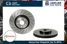 Image of BREMBO 09.B769.51 Brake Disc Front Fits Mercedes-Benz C-Class E-Class S-Class