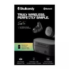 Image of Skullcandy Sesh Evo True Wireless Earphones Bluetooth Earbuds SEALED NEW BLACK