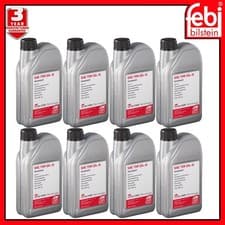 Image of Gear Oil SAE 75W GL-4 x 8L Febi 21829 For Skoda Suzuki Toyota Vauxhall Volvo VW