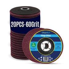 Image of Flap Discs 115mm Sanding 60 Grit Grinding Wheels Disc 4.5" Aluminium Oxide 20X