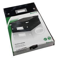 Image of Leitz Click and Store DVD Storage Box Black 60420095