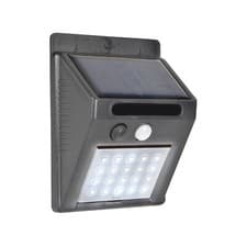 Image of 20 LED Solar Outdoor Wireless PIR Motion Sensor Security Rechargeable Wall Light