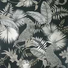 Image of Arthouse Tropical Jungle Palm Leaves Leopard Neutral Modern Wallpaper - 909408