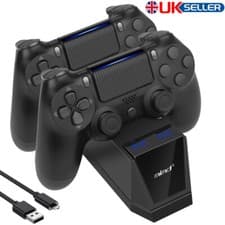 Image of Wireless PS4 Controller Stand USB Charger Charging Dock Station For Playstation4