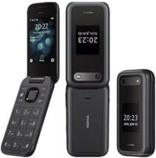 Image of GENUINE Nokia 2660 Flip 4G Unlocked Dual Sim 4G version BIG BUTTONS All Colours
