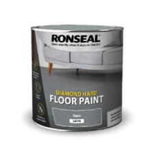 Image of Ronseal Diamond Hard Floor Paint All Colours 2.5L 750ML Wood Concrete Floors